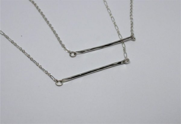 Sterling Silver Bar Necklace