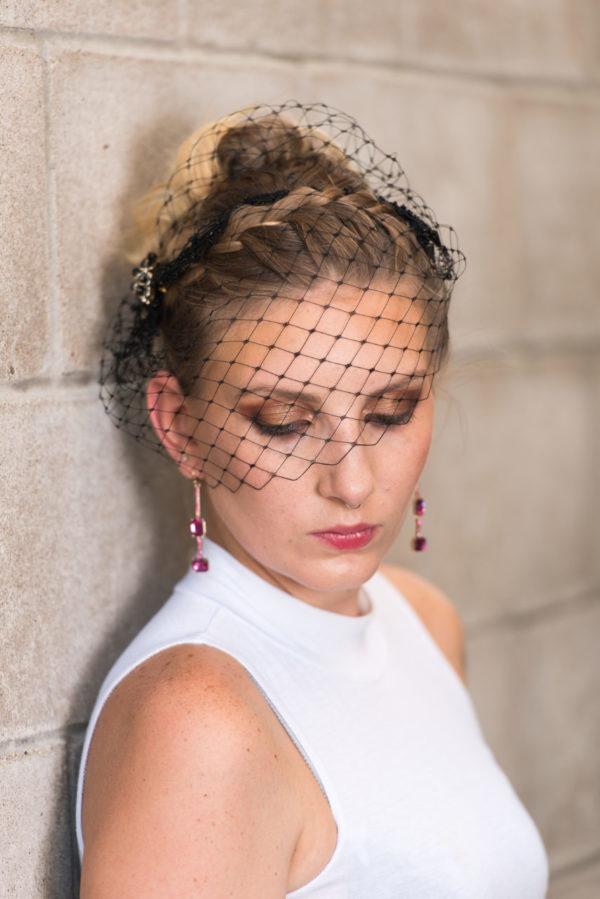 Birdcage Veil – Available in Various Colors