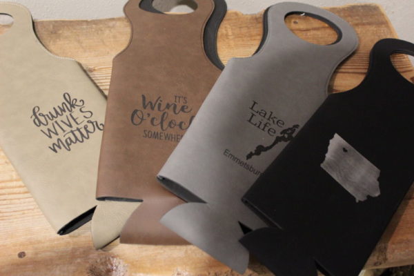 Custom Wine Bags – 4 color options!