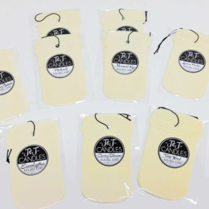 J&J Candles Car Freshener – 150 Scent Choices