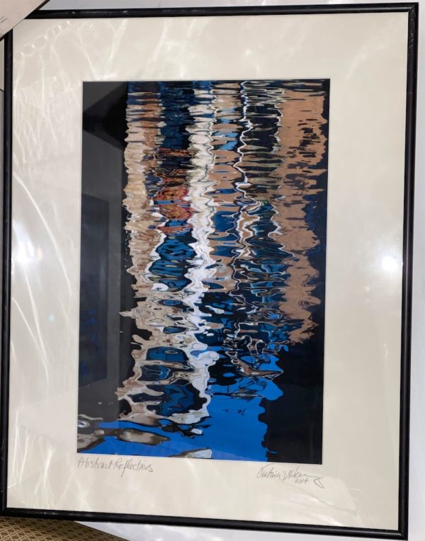 Abstract Reflections – Matted Framed Print