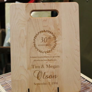 Custom Wood Cutting Board