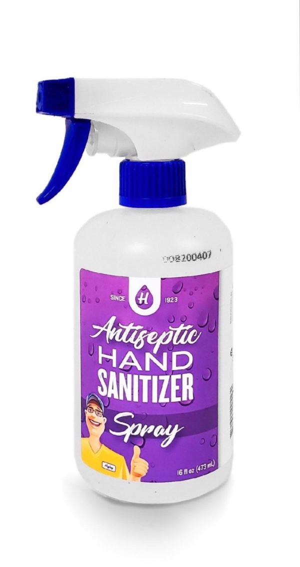 Antiseptic Hand Sanitizer Spray – Case of 16 oz. Bottles