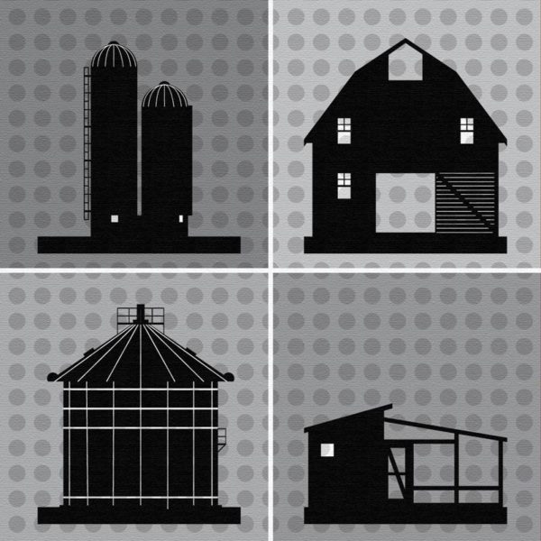 Farm Building Canvas Print