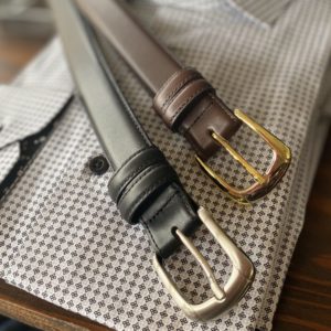 Bauman and Co, Leather Dress Belt