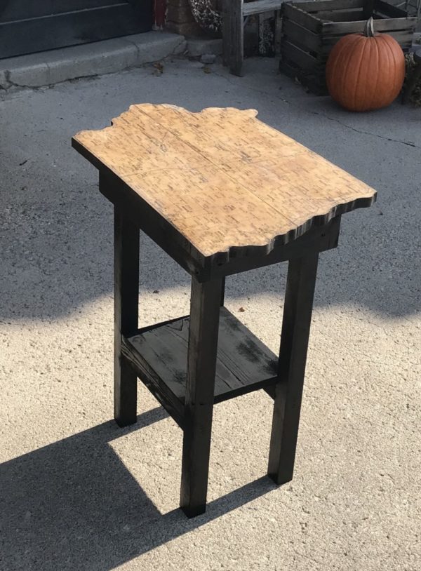 Iowa Map End Table