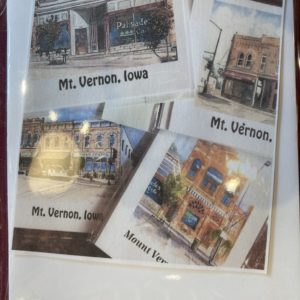 Mount Vernon Iowa Note Cards – Assorted