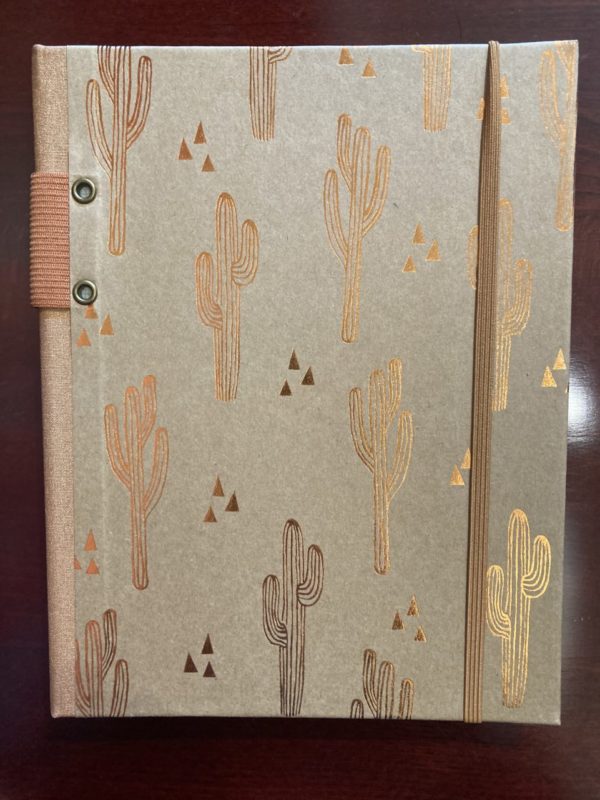 Journal Date book Cactus Hard Bound