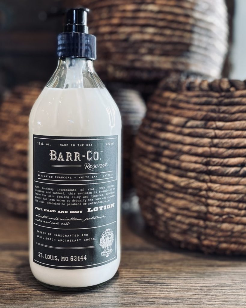 Barr & Co. Reserve Lotion Shop Iowa