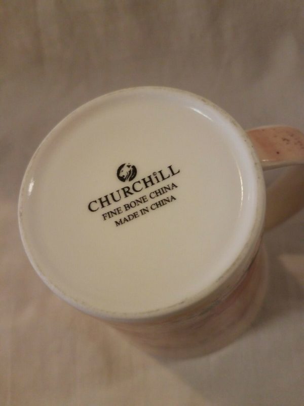 CHURCHILL Fine Bone China – PIG FAMILY Coffee Mug Cup