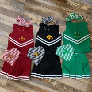 Children’s Collegiate Cheerleading Outfits