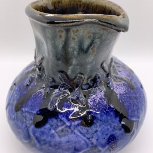 Dark Blue Rounded Base Vase – Bill Ball