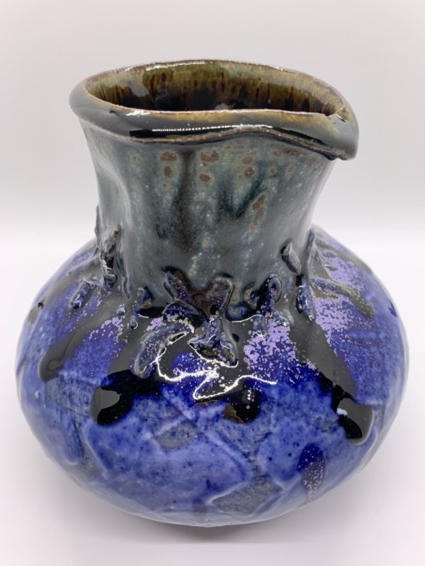 Dark Blue Rounded Base Vase – Bill Ball