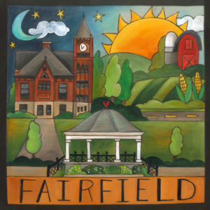 Fairfield Wood Plaque by Sincerely Sticks