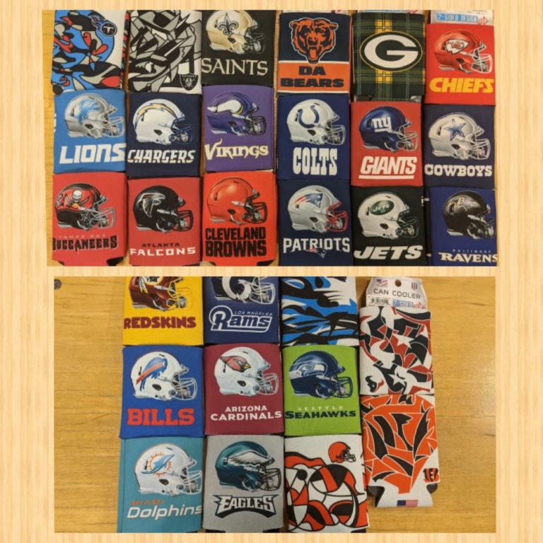 NFL Can Koozie Shop Iowa