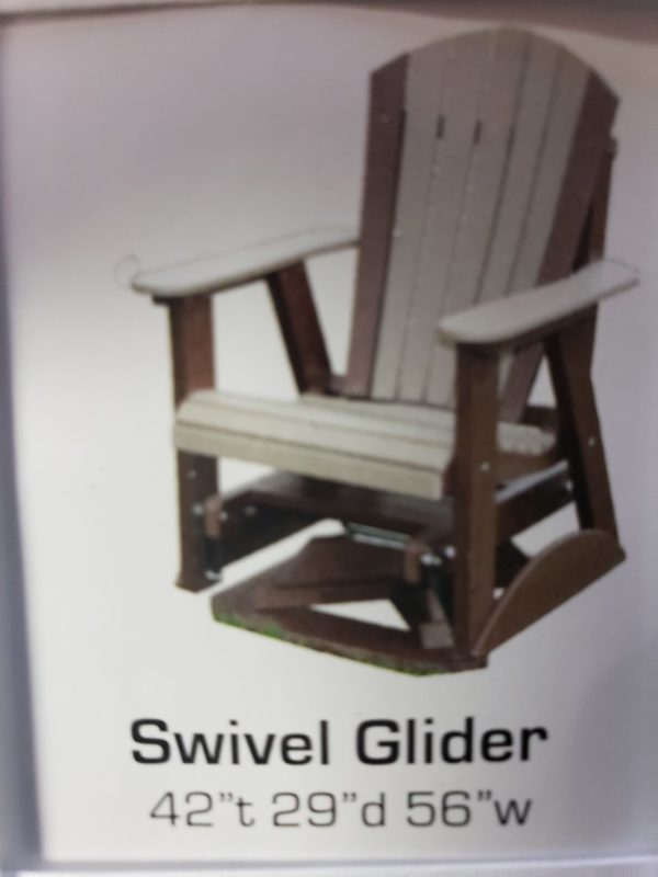 2′ Swivel Glider Poly Craft Furniture