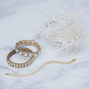 Trio of Gold Bracelets