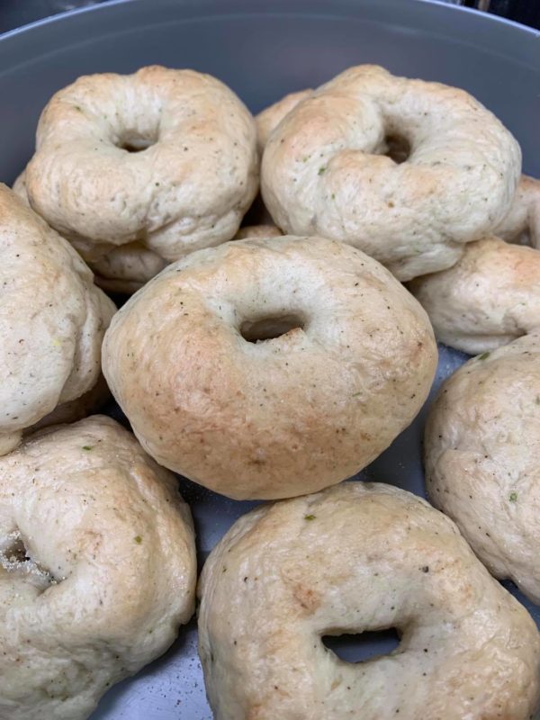 One dozen handmade bagels