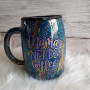 Mama Needs Coffee Insulated Mug
