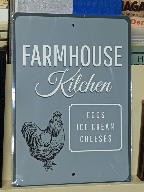 Farmhouse Kitchen Tin Sign