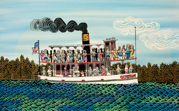 “Riverboat Queen” Giclee art print