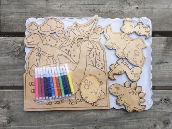 Wooden Children Color Kits