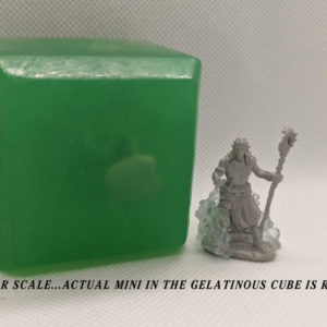 Large Gelatinous Cube Soap – Adventurer Mini trapped inside
