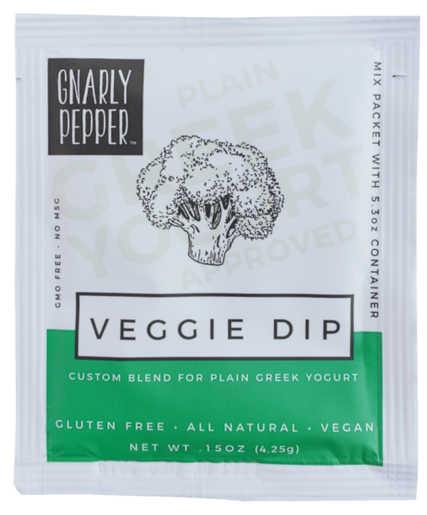 Gnarly Pepper Veggie Dip Tear Packets