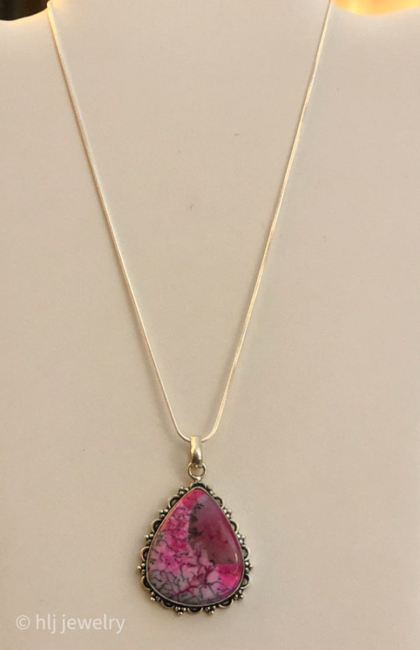 Gemstone Pendant Chain Necklaces – Various to Choose From