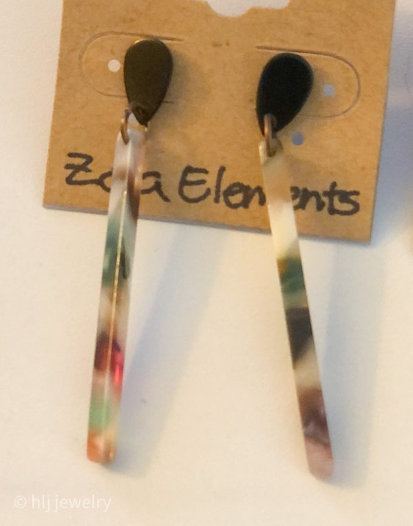 Zola Elements Dangle Earrings – 2 different colors