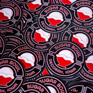 Sugar Bowl Stickers