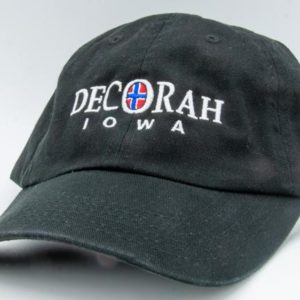 Decorah Iowa with flag cap