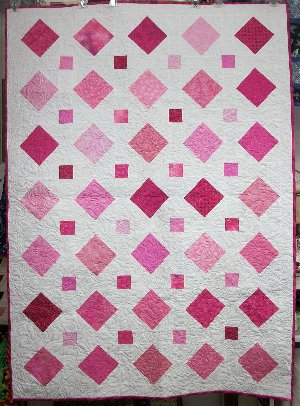 I Love Pink Quilt Kit