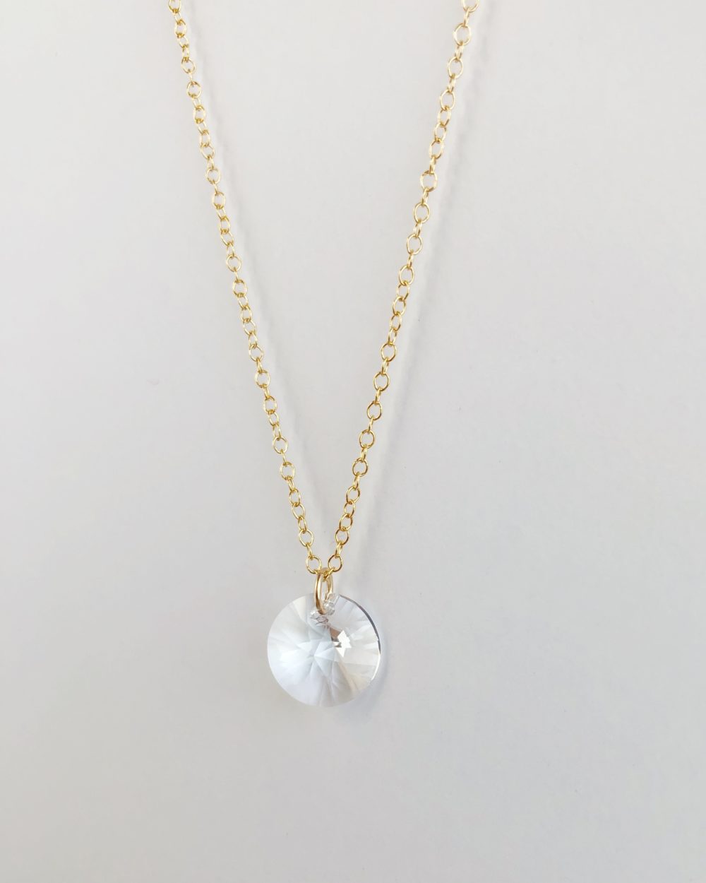 Crystal Circle Pendant Necklace – Shop Iowa