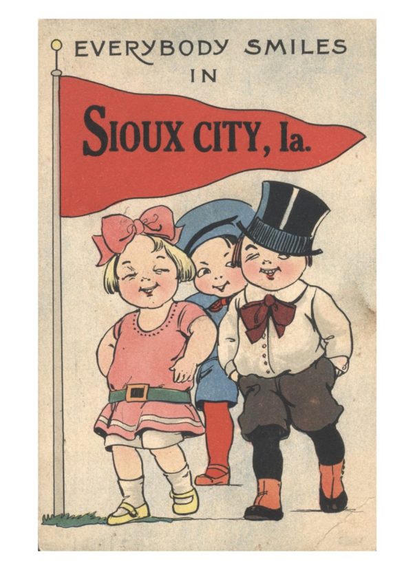 Everybody Smiles in Sioux City Vintage Note Cards