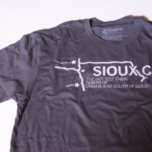 Sioux City the Hottest Thing between Omaha and Sioux Falls T-shirt