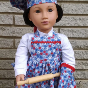 Chef/Baker Accessories for American Girl or Boy Dolls