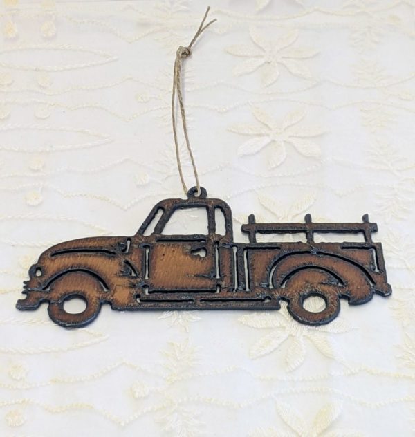 Rustic Truck Ornament