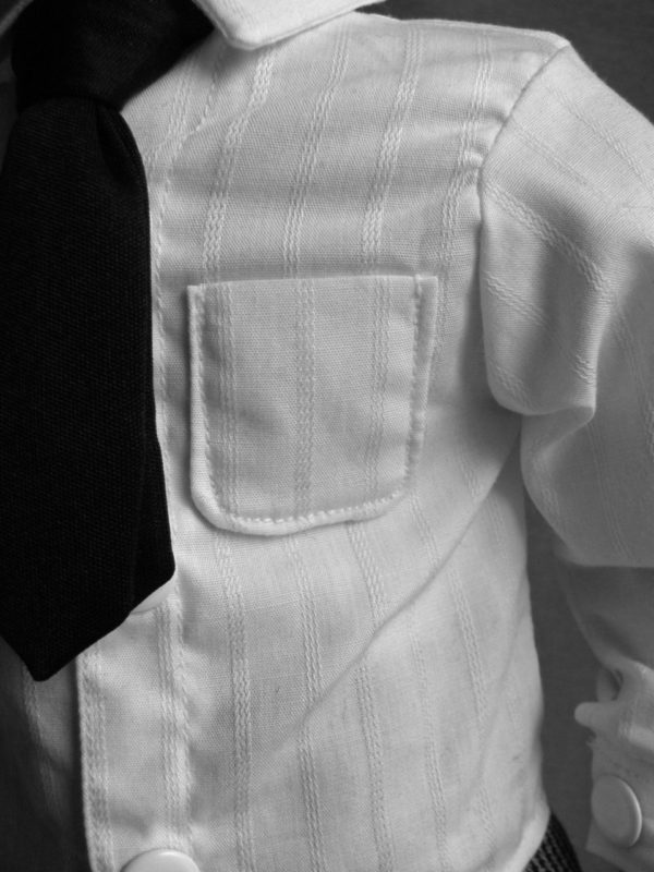 Boy doll clothes for 18 inch doll 4-piece suit vest pants shirt tie