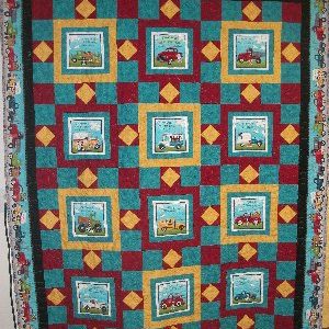 Papa’s Old Truck Quilt Kit