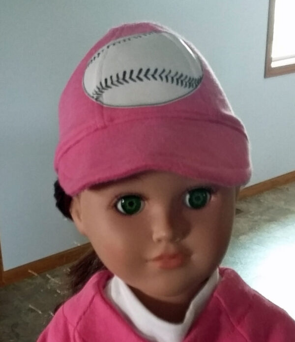 Baseball Cap for American Boy or Girl Dolls