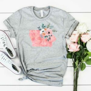 Watercolor State Tee