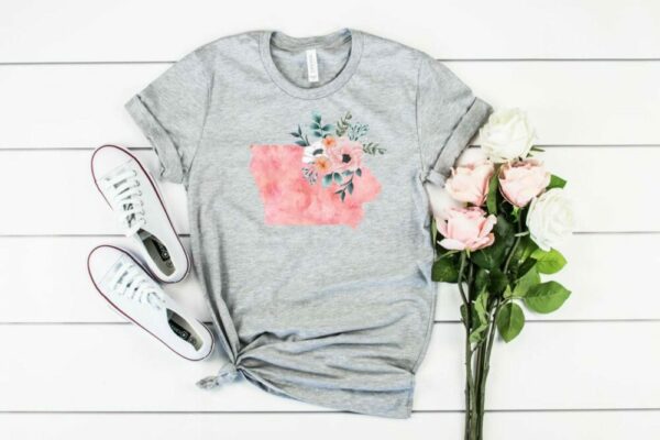 Watercolor State Tee