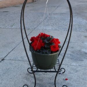Hanging Basket Flower Stand
