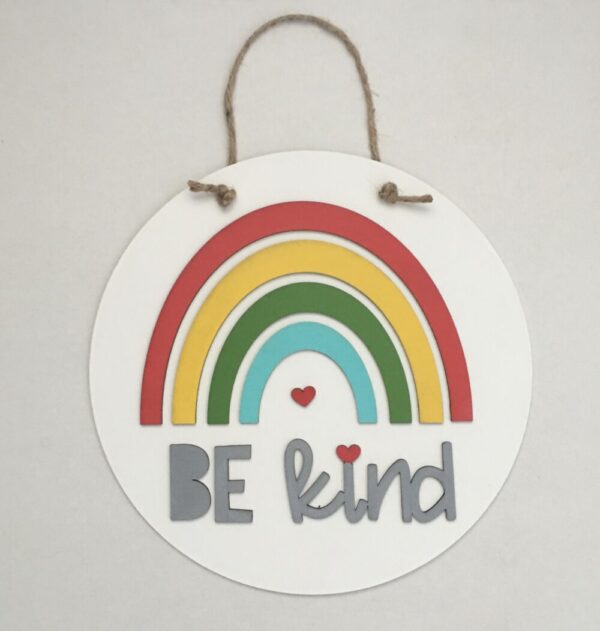 Be Kind 12″ Door Hanger