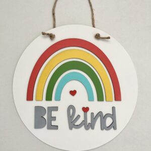 Be Kind 12″ Door Hanger