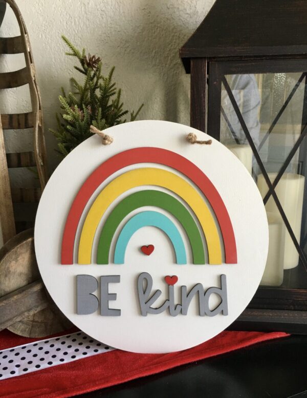 Be Kind 12″ Door Hanger