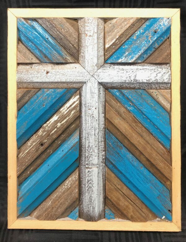 Reclaimed Barn Wood Cross