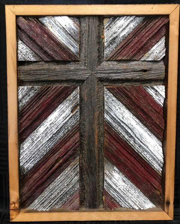 Reclaimed Barn Wood Cross