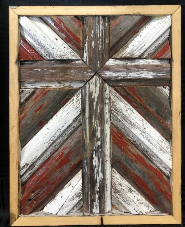 Reclaimed Barn Wood Cross